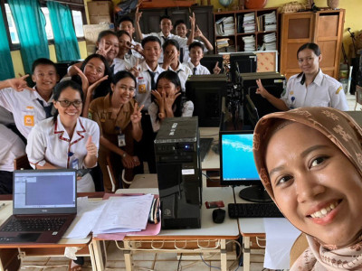 Kegiatan Gladi ANBK Hari Pertama (Sesi 3)